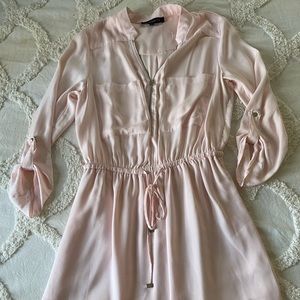 Dynamite light pink slip dress